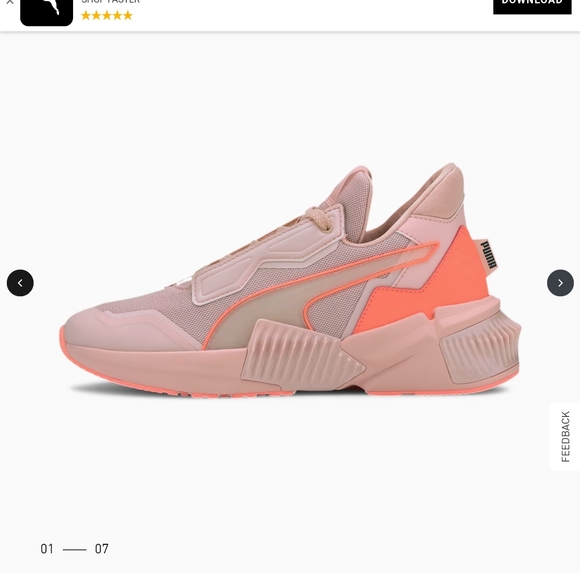 Gently used 9/10 condition size 9 puma runners - Picture 5 of 11